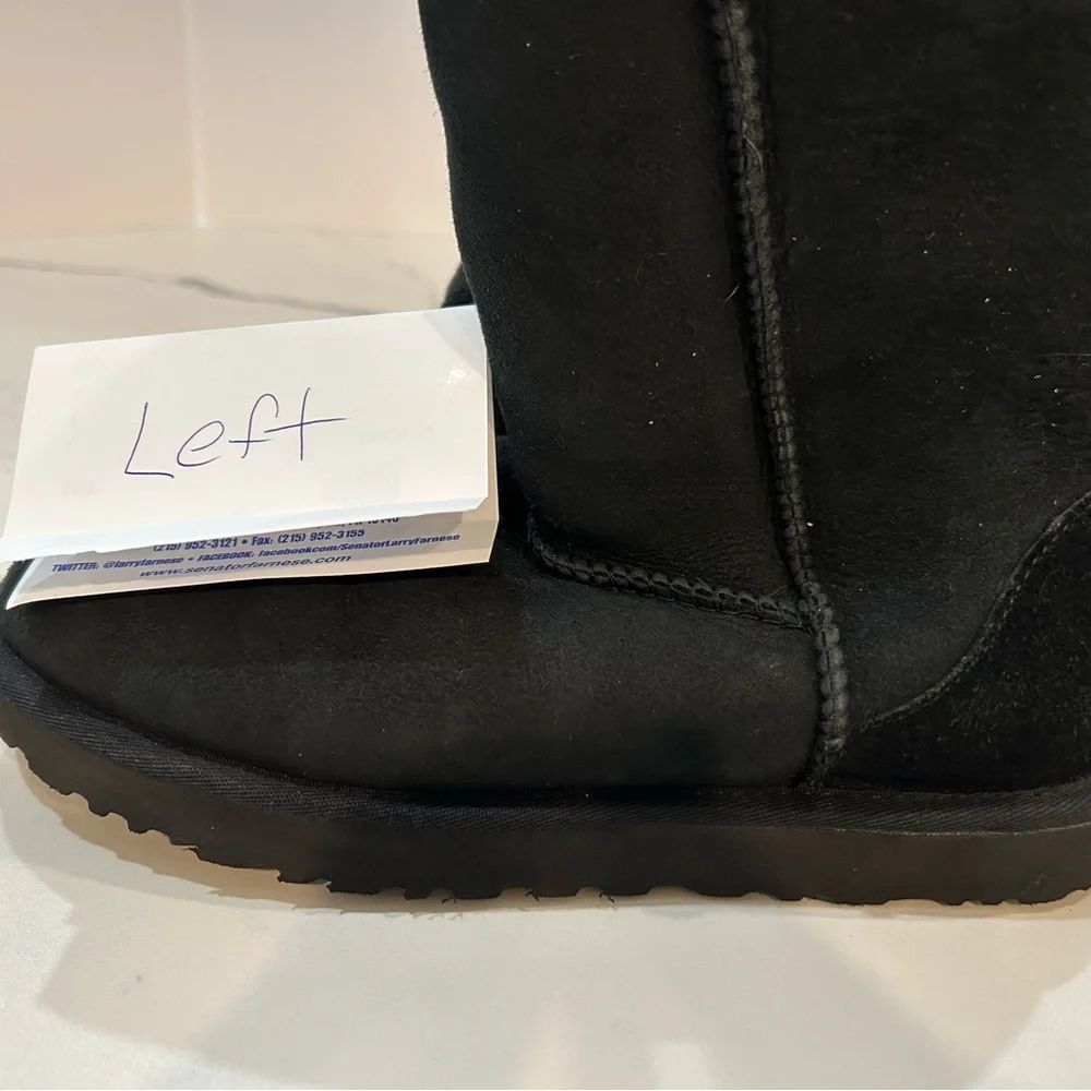 UGG Black Short Winter Boots